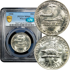 1925 Stone Mountain Half Dollar. NGC graded MS-65., MS65 - PCGS