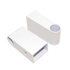 Mira L14D Shower Slide Bar Support Rail Ends/Brackets (pair)  - White 1703.200