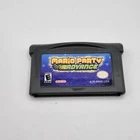 Game Boy Advance SP Mario Party Advance Authentic Game Cartridge Tested