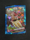 2025 Panini Prizm Football Blue Ice Jauan Jennings #258