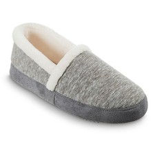 Isotoner Women's Heathered Knit Marisol Closed Back Slippers Medium NWT
