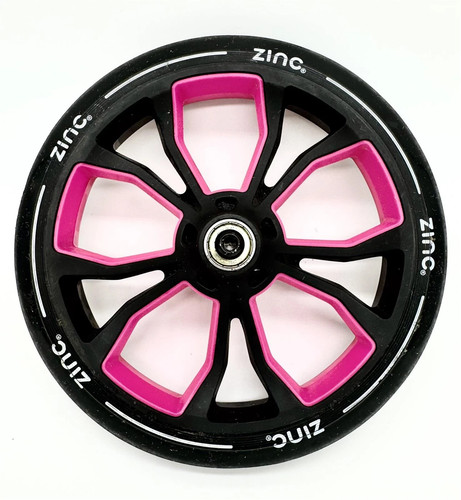 Zink Verge Pro Faltbarer Roller Vorderräder Schwarz Pink Gebraucht Lager inklusive