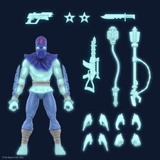 TMNT Super 7 Ultimates GITD Ooze Foot Soldier Teenage Mutant Ninja Turtle SDCC