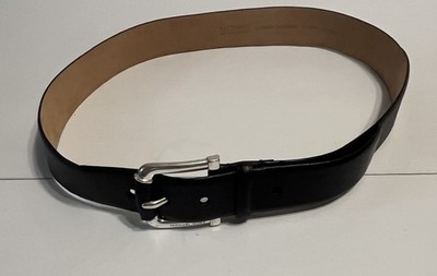 Michael Michael Kors Genuine Leather Black Belt Sz Medium 554627
