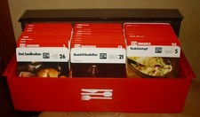 Kochkarten Sammlung, viele tolle Rezepte zum nachkochen in einer Sammelbox