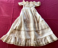 Robe De Baptême Bébé Fille - Princesse - Blanc - Coton - 3-24 Mois