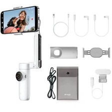Insta360 Flow Creator Kit Axis Gimbal Stabilizer for Smartphones - White