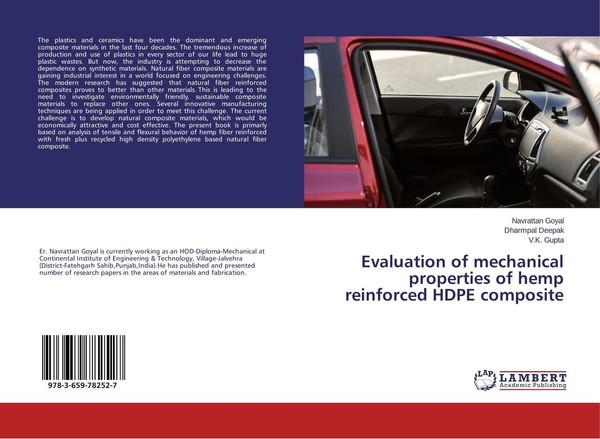 Evaluation Of Mechanical Properties Of Hemp Reinforced Hdpe Composite V. K. Gupt-image