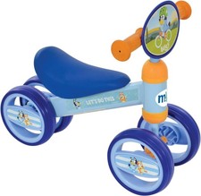 Bluey Ride On Toy Deluxe Bobble Push Scooter Toddler Ride On