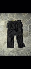 CAT Caterpillar Pants Mens 36x30 Black Trademark C172 Cordura Work Pocket