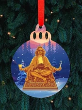 The Dude Christmas Ornament Unique Gift Fan Favorite Merch Movie Big Lebowski