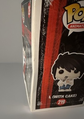 Funko Pop! Death Note L (With Cake) Hot Topic Exclusive Vinyl