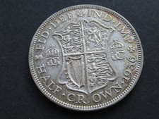 1936 Silver George V Half Crown Nice Collectable Condition 2/6