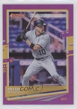2020 Panini Donruss Holo Purple Bryan Reynolds #160 07rd