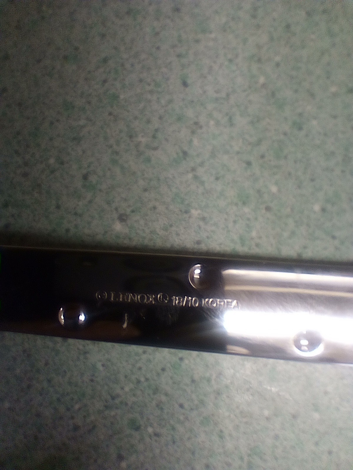 Larabee Dot Kate Spade  Place Setting Stainless 18/10 Flatware thumbnail 2