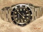 Vintage Rolex Submariner 5513 Ca. 1970 "Great Patina" Feet First Dial Watch