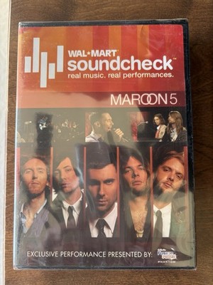 Maroon 5 - WalMart Soundcheck (Limited Edition Rlease) (DVD) Adam Levine Mroon 5