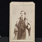 Original CDV Photo John Wilkes Booth, J.C. Vallade Photographer Altoona PA
