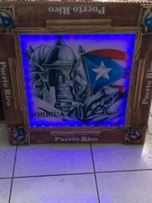 Led el coqui y morro theme Domino Table