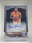 DENIYA PRAWL 2025-26 BOWMAN CHROME U 1ST ROOKIE RC AUTO #CPA-DR TENNESSEE Q3882