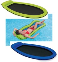 Set: Intex Mesh Mat - Luftmatratze Lounge WasserhäNgematte - 2Er Set Blau + GrüN