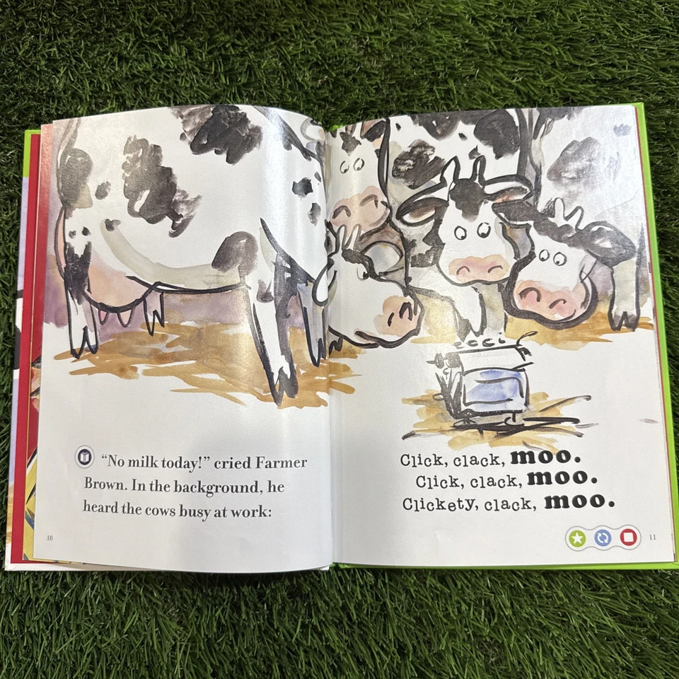 LeapFrog Tag Pen Only  book — CLICK, CLACK, MOO: COWS  THAT  TYPE - Image 3 of 4