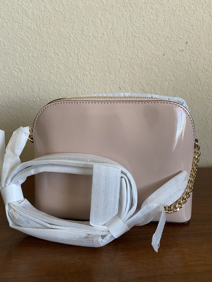 Bolso Bandolera Michael Michael Kors Cindy Dome Charol Ballet Foto 3 de 4