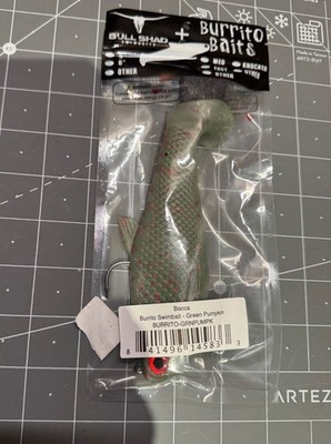 Bull Shad Bacca Burrito medium sink 6  Green Pumpkin