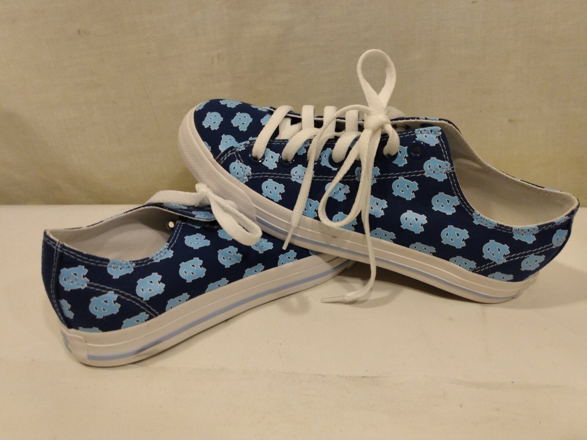 Unisex Row One NCAA North Carolina Tar Heels Low Top Shoes, Blue