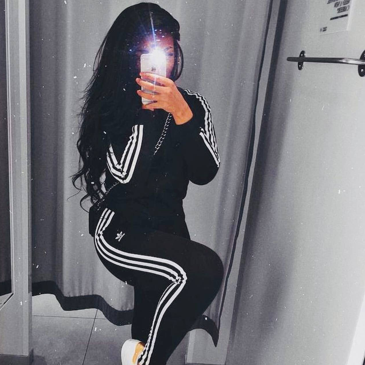 🖤 WMNS OG TRACK STYLE JACKET BLACK adidas (M) | eBay
