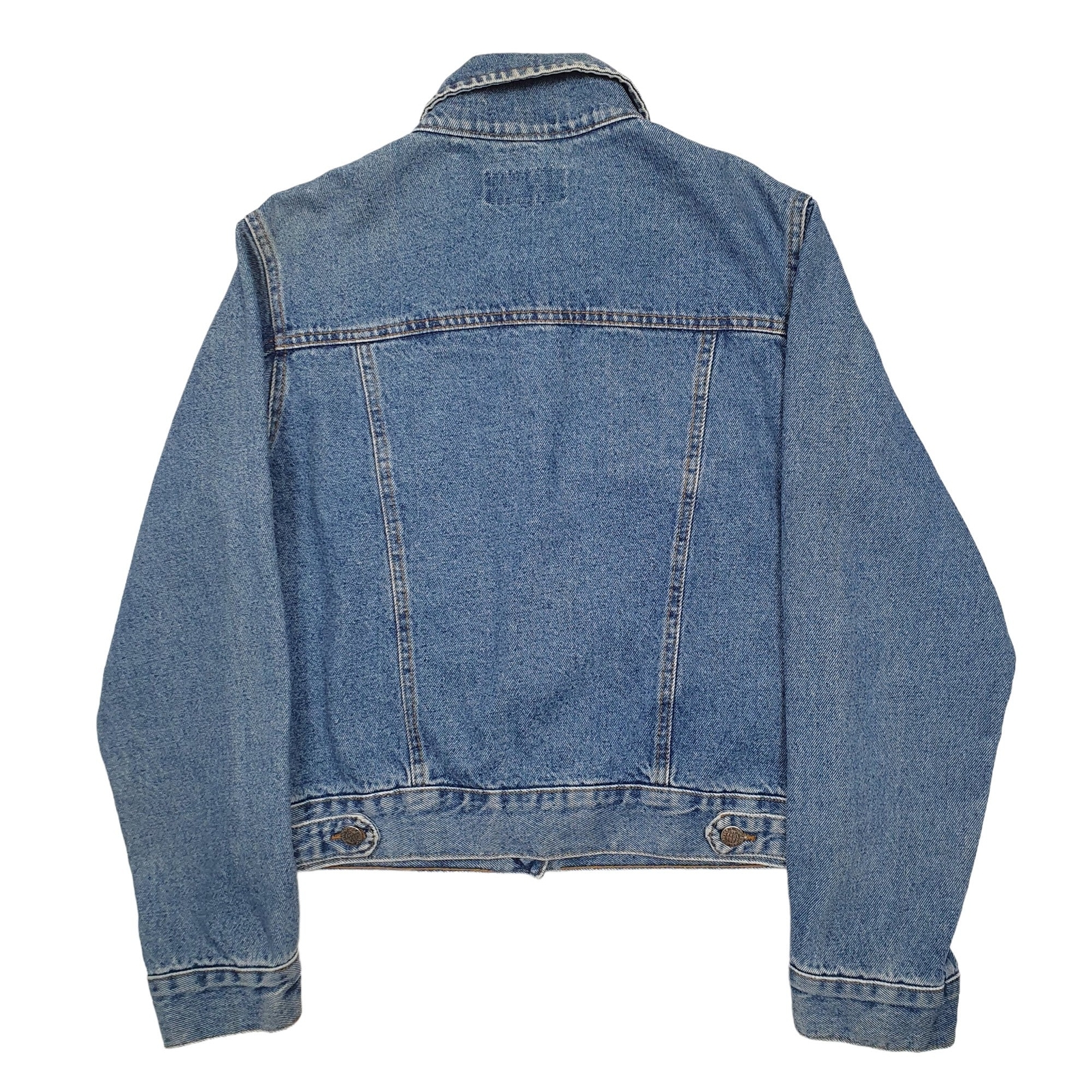 COLOURS OF THE WORLD Denim Jacket Trucker Coat Womens M image 3