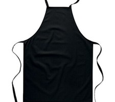 1 GREMBIULE DA CUCINA MONOUSO UNISEX UOMO DONNA BAR CHEF NERO PROFESSIONALI