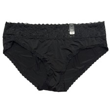 NWT TORRID Hipster Pantie Underwear Sz 1X-3X Black Silky Lace