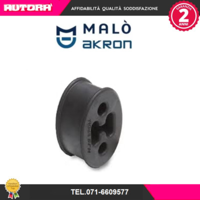 14806 central rubber muffler (BRAND-BAD')..