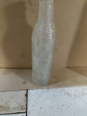 VINTAGE ORANGE CRUSH EMBOSSED POP BOTTLE PAT 'D JULY 20 1920
