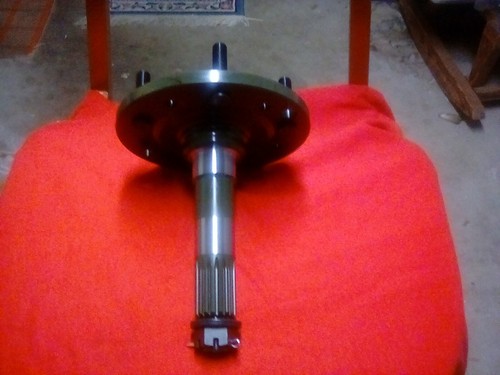 Corvette 1965-82 eje brazo trasero husillo tuerca correcta y pasador de lavadora y cotter - Imagen 3 de 10