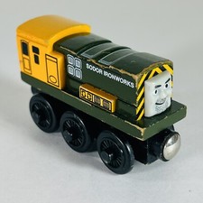 Iron Bert Thomas the Train Wooden Railway Tank Engine Friends Green 2003