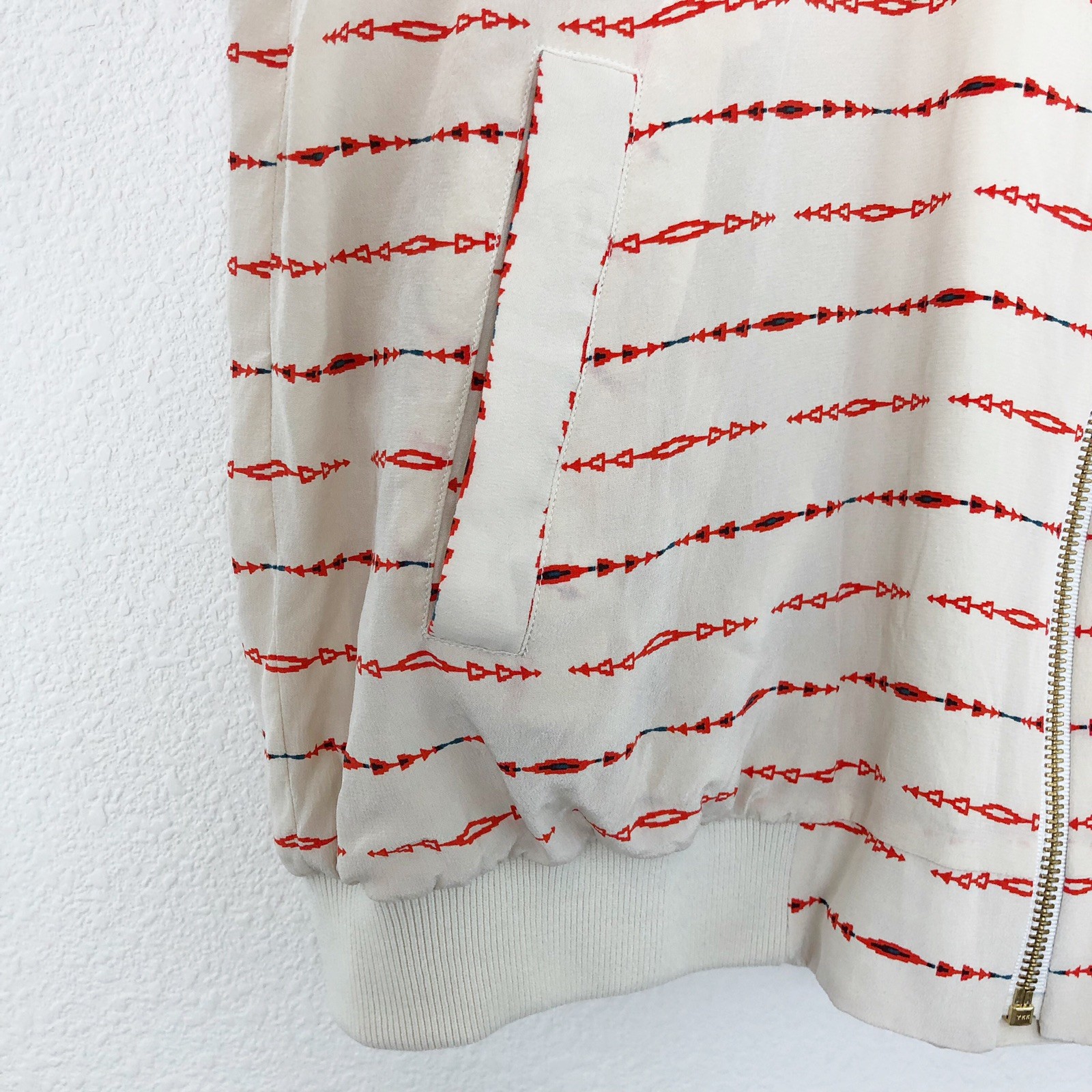 Pendleton Jacket Size M Medium Womens Bomber Reve… - image 3