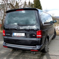 FOX Sportauspuffanlage ab Kat 2x63mm Dieseloptik Frontantrieb für VW Bus T5 T6