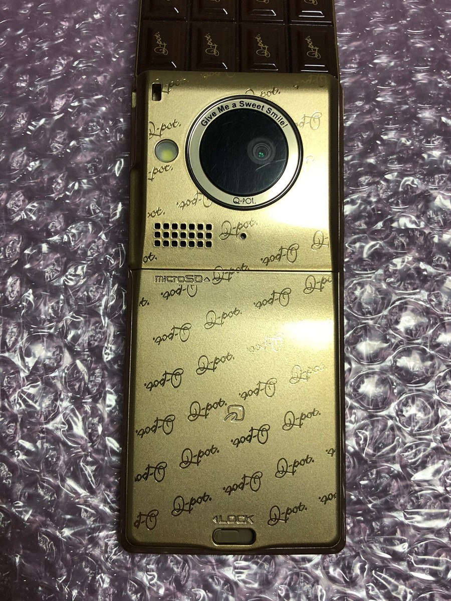 美品　docomo　Q-Pot.　SH-04B　SHARP　i364d238dd Sharp and Q-Pot offer chocolate-inspired phone for Valentine's Day