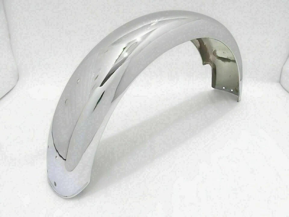 TRIUMPH T140 GUARDABARROS DELANTEROS Y TRASEROS CROMADOS CON SOPORTES Y SOPORTES |Apto para Foto 4 de 4