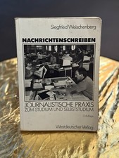 Journalismus in der Gesellschaft von Siegfried Weischenberg (Taschenbuch)