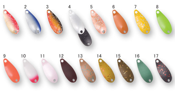 FOREST M2 0.8g Trout Fishing Spoon Lure for Effective Spinning