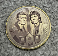 David Bowie Collectors Coin Design 5 Mick Jagger Dancing in the street