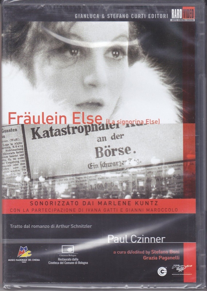 Dvd FRAULEIN ELSE LA SIGNORINA ELSE nuovo 1928