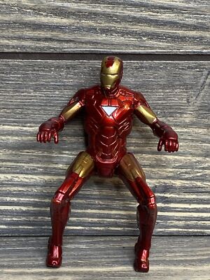 Marvel Iron Man Action Figure Driver Red Gold Suit 3“ | eBay