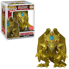 Funko POP Animation Yu-Gi-Oh Winged Dragon of Ra Metallic GameStop Exclusive 6