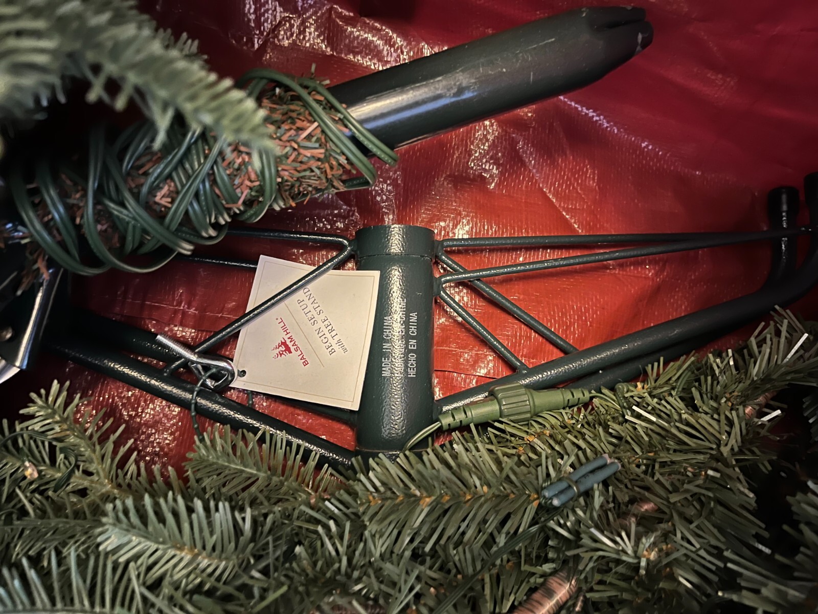 Balsam Hill BH Christmas Tree 6ft Balsam Fir LED Clear Fairy Lights RRP