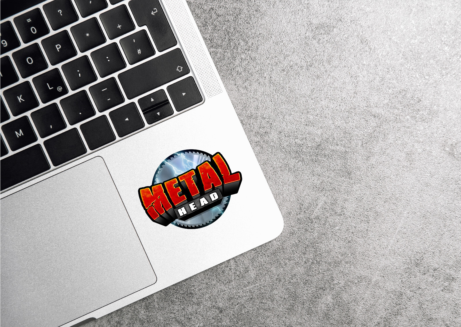 Metal Head Sticker Decal Music Heavy Emo Goth Fun Car Toolbox Laptop