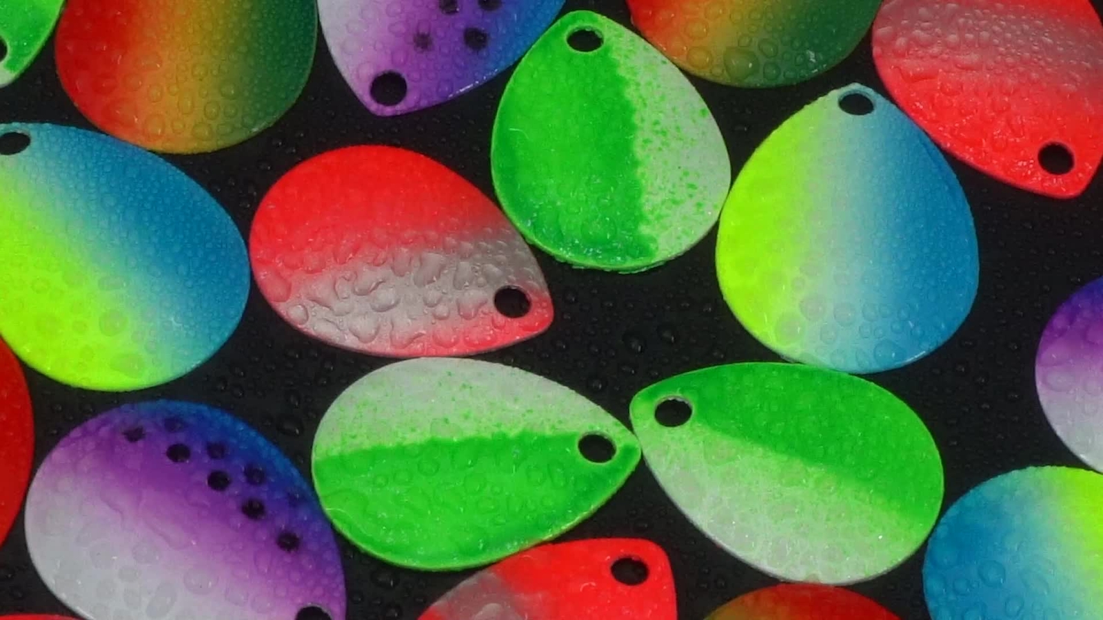 Spinner Blade Bait Kit Colorado Blades for DIY Lure Making Fishing